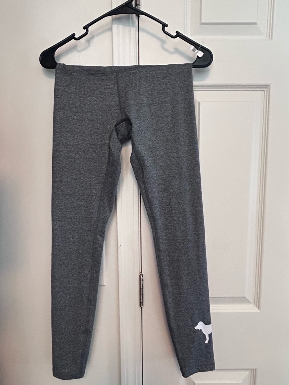 PINK Victoria's Secret Gray Logo Leggings